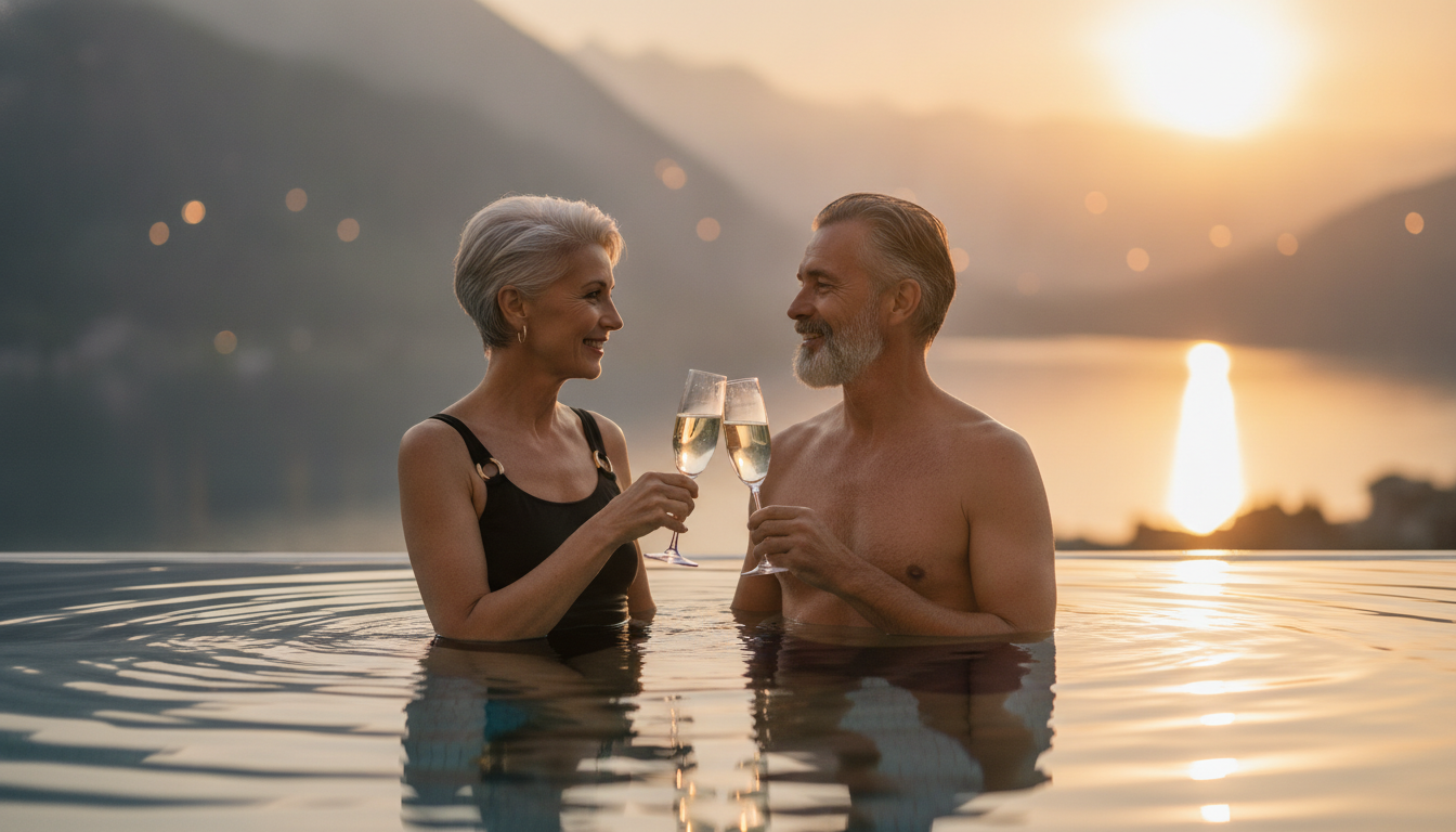Wellness-Wochenende zu zweit: Romantik ab 50